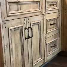 Custom Antiqued Cabinets in Paso Robles, CA 2