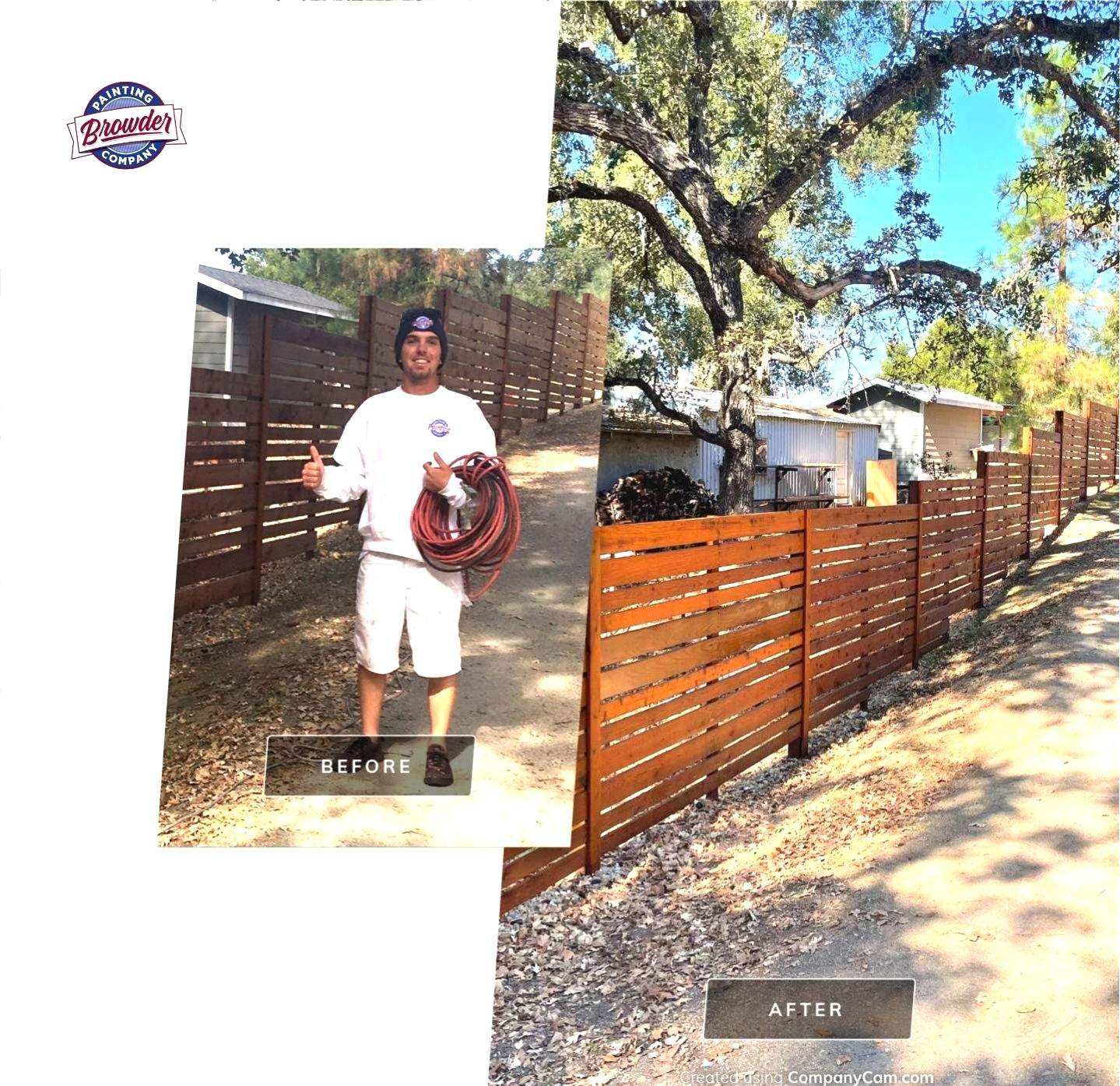 Fence staining paso robles