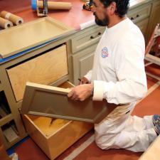 Cabinet Painting Project on Broad Street in San Luis Obispo, CA - 1 5
