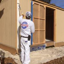 ECHO Homeless Organization - Donation of New Storage Shed Painting in Atascadero, CA 5