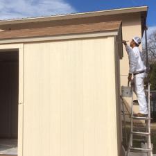 ECHO Homeless Organization - Donation of New Storage Shed Painting in Atascadero, CA 6