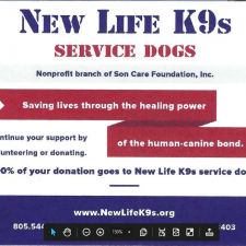New Life K9's Office Building Painting Donation in San Luis Obispo, CA 2