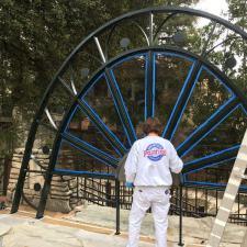 Rotary Club Arch Painting Project in Mission Plaza, San Luis Obispo, CA 4