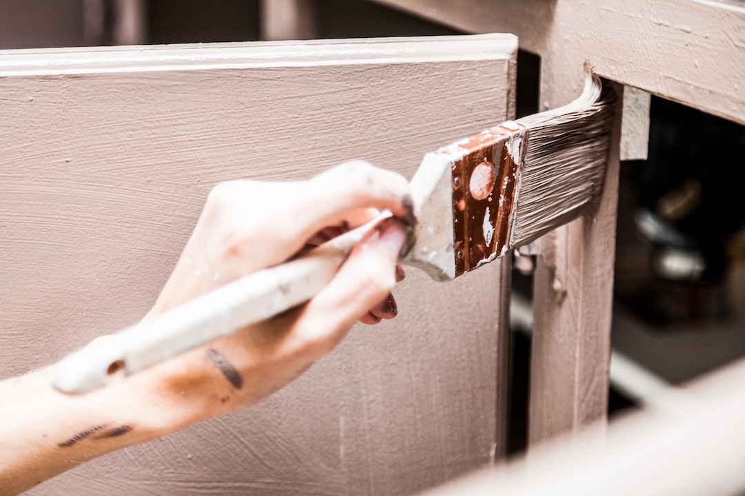 Kitchen interior painting banner