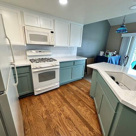 Cabinet painting for busy kitchens durable finishes that really last