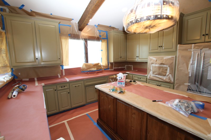 Kitchen Cabinet Painting Project in San Luis Obispo, CA