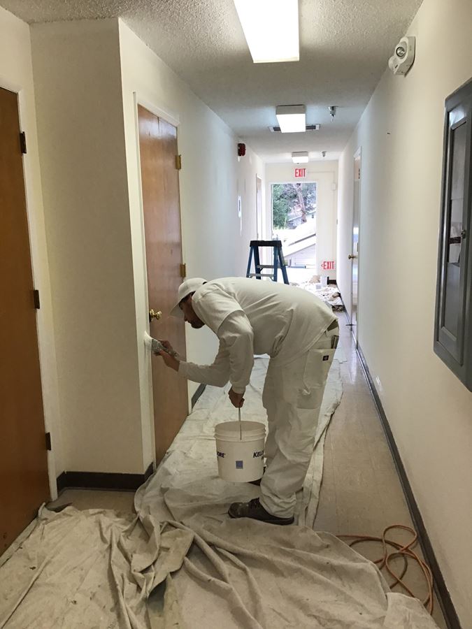 Painting With a Purpose at ECHO Homeless Organization in Atascadero, CA