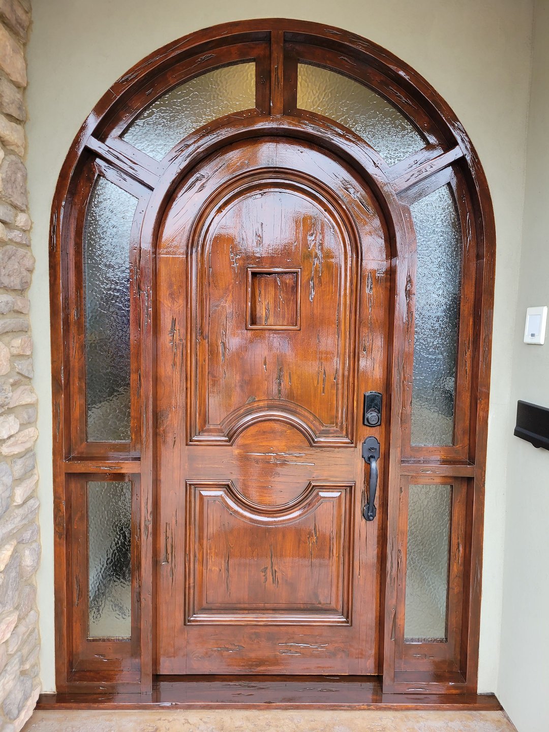 Front Door Refresh in Shell Beach