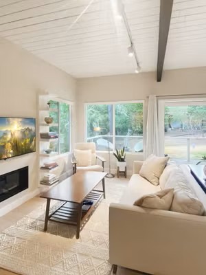 Interior Paining - Brightening a Coastal Home in Cambria