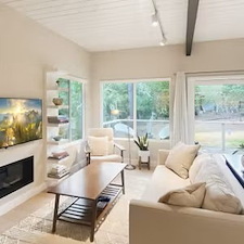 Interior Paining - Brightening a Coastal Home in Cambria